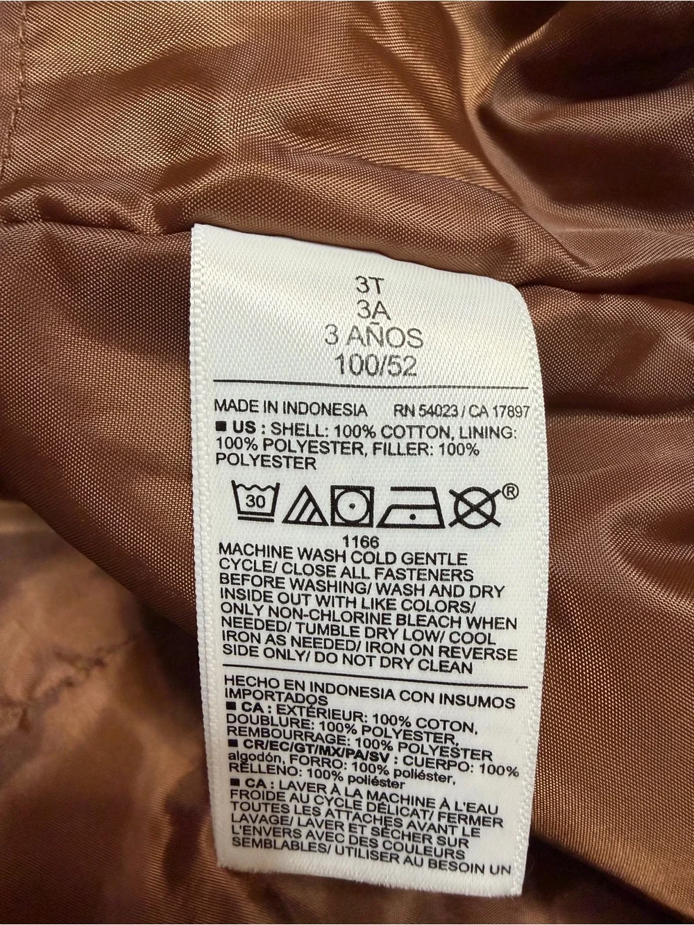 NWT Old Navy Unisex Full-Zip Barn Jacket for‎ Toddler | Size 3T
